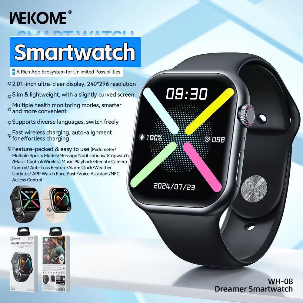 هذه الساعة الذكية هي wekome wh 08 dreamer smartwatch. هذه الساعة الذكية هي wekome wh 08 dreamer smartwatch.