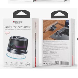 هذا المنتج هو سماعة yesido bt speaker ysw32، وهي سماعة لاسلكية مغناطيسية صغيرة الحجم.