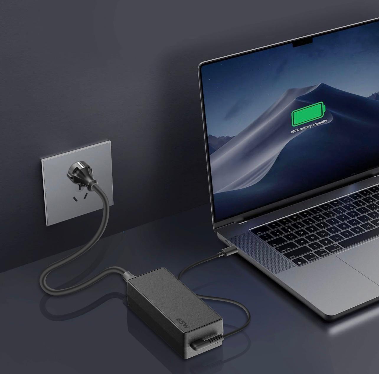 شاحن محمول earldom بقوة 65 واط (طراز et pa01) هو محول طاقة سريع مزود بواجهة usb c. شاحن محمول earldom بقوة 65 واط (طراز et pa01) هو محول طاقة سريع مزود بواجهة usb c.