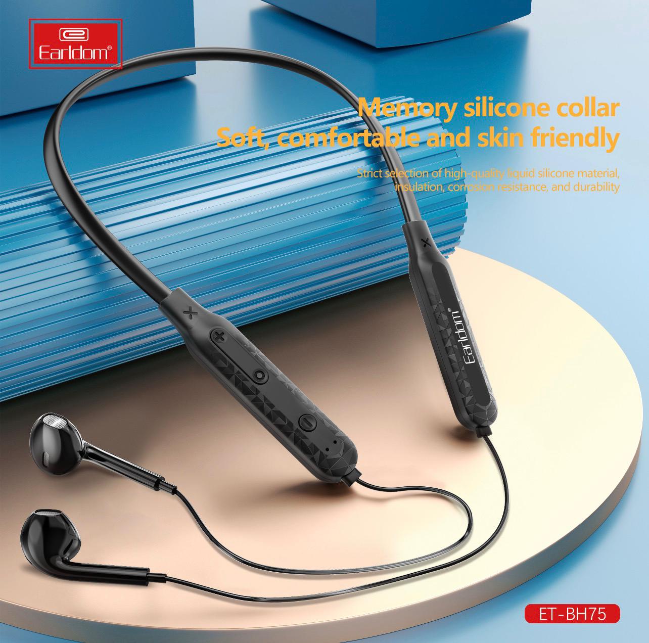 سماعة الأذن اللاسلكية هي earldom wireless headphones (model: et bh75). سماعة الأذن اللاسلكية هي earldom wireless headphones (model: et bh75).