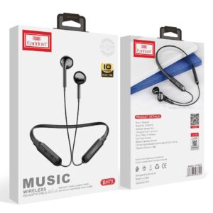 سماعة الأذن اللاسلكية هي earldom wireless headphones (model: et bh75).